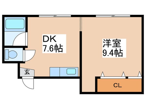 ハイツアトリエの物件間取画像